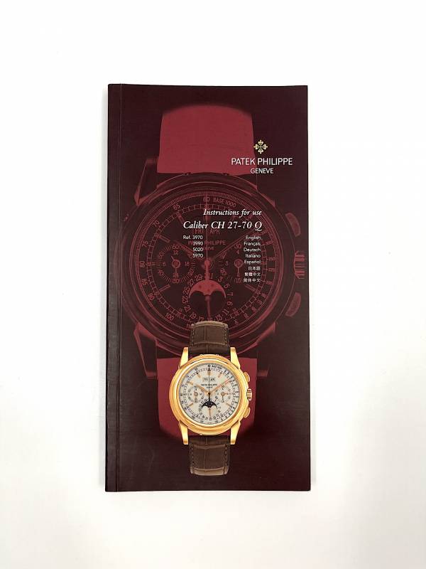 Patek Philippe Ewiger Kalender & Chronograph Ref. 5970 / 3970 Datenblatt / Beschreibung